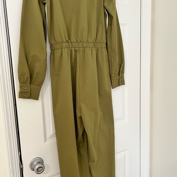 Olive green jumpsuit - Picture 4 of 4